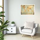 Quadro Decorativo Mapa-Múndi Vintage - 50x70cm Quadro Decorativo Mapa-Múndi Vintage - 50x70cm