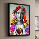 Quadro Decorativo Maria Flores - 70x50cm
