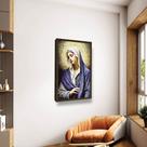 Quadro Decorativo Maria Mãe de Jesus Moldura Quadro Decorativo Maria Mãe de Jesus Moldura