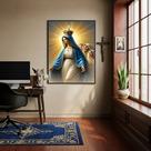 Quadro Decorativo Maria Passa Na Frente - 70x50cm