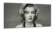 Quadro Decorativo Marilyn Monroe em Tecido Canvas 130x60