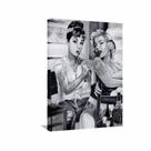Quadro decorativo Marilyn Monroe Retrô - Tela em Tecido