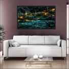 Quadro Decorativo Matemática Fórmulas Licenciaturas 1 metro x 60 cm Com Moldura