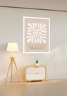 Quadro Decorativo Matisse Coral Terra - 70x50cm
