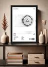 Quadro Decorativo Matuê 333 (Black&white) Com Vidro Tamanho:21cm x 30cm (A4) Quadro Decorativo Matuê 333 (Black&white) Com Vidro Tamanho:21cm x 30cm (A4)