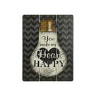 Quadro Decorativo Mdf Colorido 30x40 Happy - D'Rossi Quadro Decorativo Mdf Colorido 30x40 Happy - D'Rossi