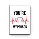 Quadro decorativo MDF Greys Anatomy Person