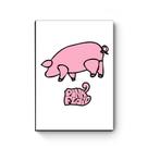 Quadro decorativo MDF Pink Floyd Animals Quadro decorativo MDF Pink Floyd Animals