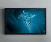 Quadro Decorativo Medicina Caduceu Salas Farmácia Tela Canvas Premium G01 Quadro Decorativo Medicina Caduceu Salas Farmácia Tela Canvas Premium G01
