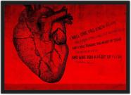 Quadro Decorativo Medicina Médicos Cardiologia Consultórios Decorações Com Moldura