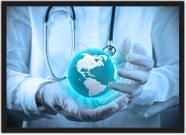 Quadro Decorativo Medicina Médicos Consultórios Decorações Com Moldura