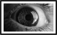 Quadro Decorativo Medicina Médicos Olhos Oftalmologia Consultórios Com Moldura RC032