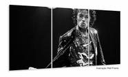 Quadro Decorativo Michael Jackson Sala Em Tecido 3 Peças