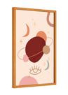 Quadro decorativo - minimalista místico lua planeta Quadro decorativo - minimalista místico lua planeta