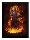 Quadro Decorativo Mitologia Hindu Rare Krishna Shiva 42x29cm Quadro Decorativo Mitologia Hindu Rare Krishna Shiva 42x29cm