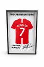 Quadro Decorativo Moldura 3D Camisa 7 Cristiano Ronaldo