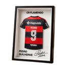Quadro Decorativo Moldura 3D Camisa Flamengo Jogadores Quadro Decorativo Moldura 3D Camisa Flamengo Jogadores