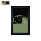 Quadro Decorativo Moldura Pintada Gel Minecraft 30x20 Mdf Adesivado