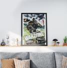Quadro Decorativo Moldura Preta 30x40cm COD