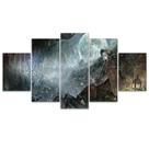 Quadro Decorativo Mosaico MDF Bloodborne Doll 115x60cm