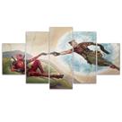 Quadro Decorativo Mosaico MDF Deadpool 115x60cm