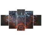 Quadro Decorativo Mosaico MDF Supernatural 115x60cm