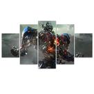 Quadro Decorativo Mosaico MDF Transformers 115x60cm