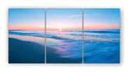 Quadro Decorativo Mosaico Paisagem Mar Nascer Do Sol Quadro Decorativo Mosaico Paisagem Mar Nascer Do Sol