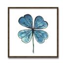 Quadro Decorativo Motivacional com Vidro e Moldura 32x32cm