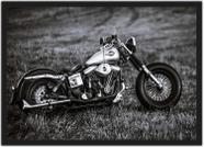 Quadro Decorativo Motos Antigas Motocicletas Vintage Retrô Decorações Com Moldura G08 Quadro Decorativo Motos Antigas Motocicletas Vintage Retrô Decorações Com Moldura G08