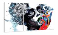Quadro Decorativo Mulher Digital Retro 120x60