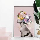 Quadro Decorativo Mulher Florescer