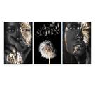 Quadro Decorativo Mulheres Negras Flor dente de Leão 180x90