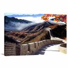 Quadro decorativo Muralha da China com Tela em Tecido