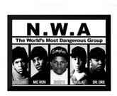 Quadro Decorativo N.w.a Rap Nwa Hip Hop Foto Moldurada Quadro Decorativo N.w.a Rap Nwa Hip Hop Foto Moldurada
