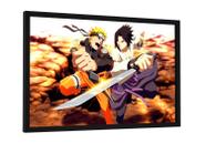 Quadro decorativo - naruto e sasuke