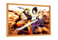 Quadro decorativo - naruto e sasuke
