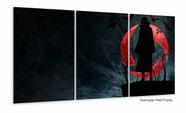 Quadro Decorativo Naruto - Uchiha Itachi - Tela Em Tecido 120x60 3 peças Quadro Decorativo Naruto - Uchiha Itachi - Tela Em Tecido 120x60 3 peças