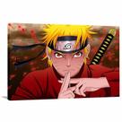 Quadro decorativo Naruto Uzumaki - Tela em Tecido