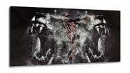 Quadro Decorativo Nba Basquete em Tecido Canvas 130x60