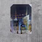 Quadro Decorativo New York City A Noite Predio Noite M01