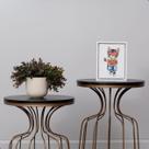 Quadro Decorativo Nice Cat Toque Elegante e Natural para sua Decoração