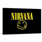 Quadro decorativo Nirvana - Banda - Tela em Tecido Quadro decorativo Nirvana - Banda - Tela em Tecido