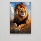 Quadro decorativo nobre leao Quadro decorativo nobre leao