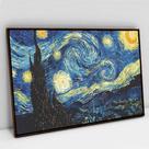 Quadro Decorativo Noite Estrelada - Van Gogh em tela Canvas Quadro Decorativo Noite Estrelada - Van Gogh em tela Canvas