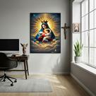 Quadro Decorativo Nossa Senhora Da Saúde - 70x50cm