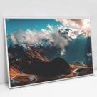 Quadro Decorativo O Céu e as Montanhas em tela Canvas