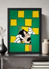 Quadro Decorativo O pateta Tamanho:21cm x 30cm (A4)