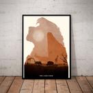 Quadro Decorativo O Rei Leão The Lion King Arte Simples Quadro Decorativo O Rei Leão The Lion King Arte Simples