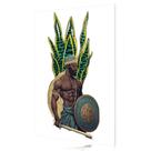 Quadro Decorativo Ogum Orixá Força Proteção Canvas 60x40